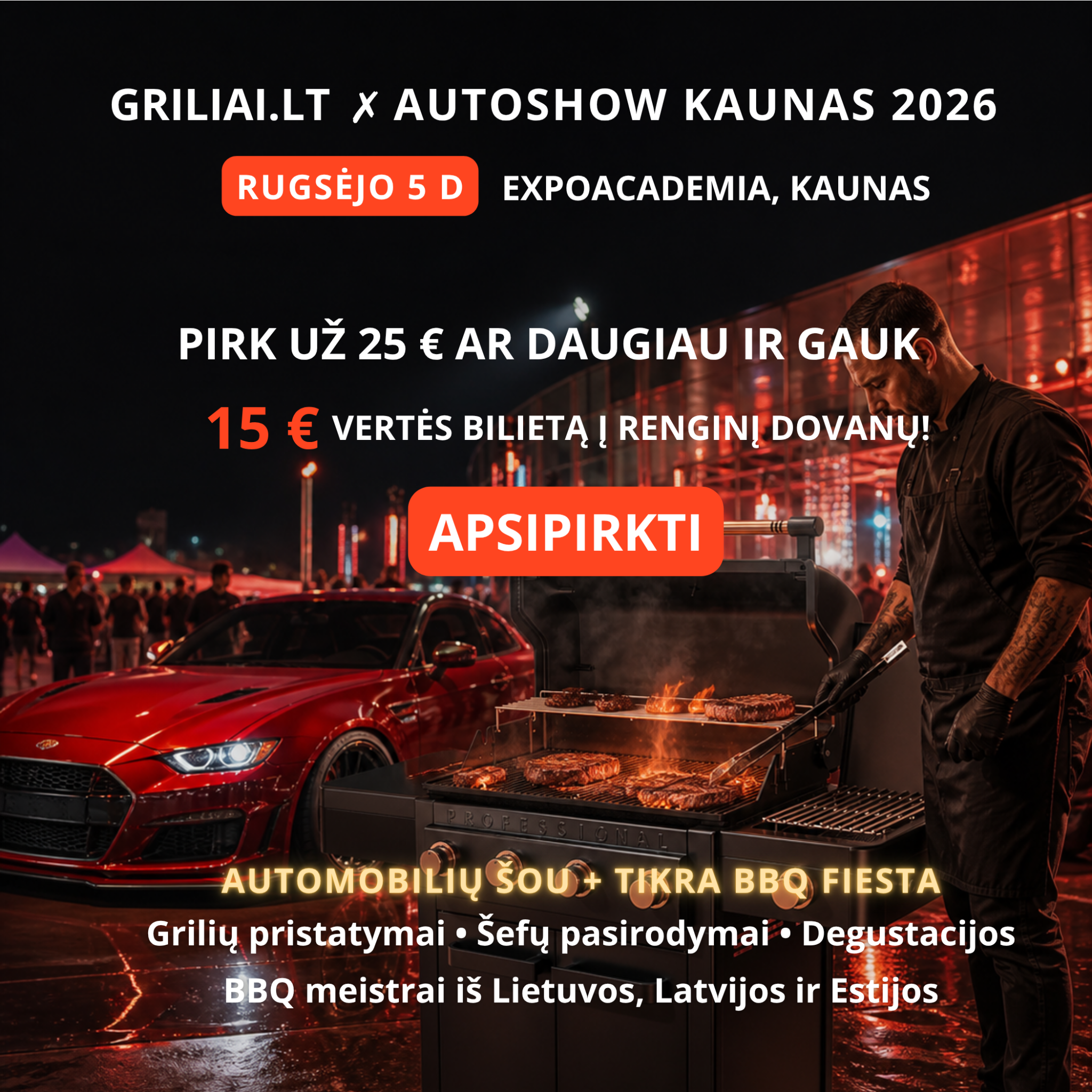 Griliai.lt Facebook ad