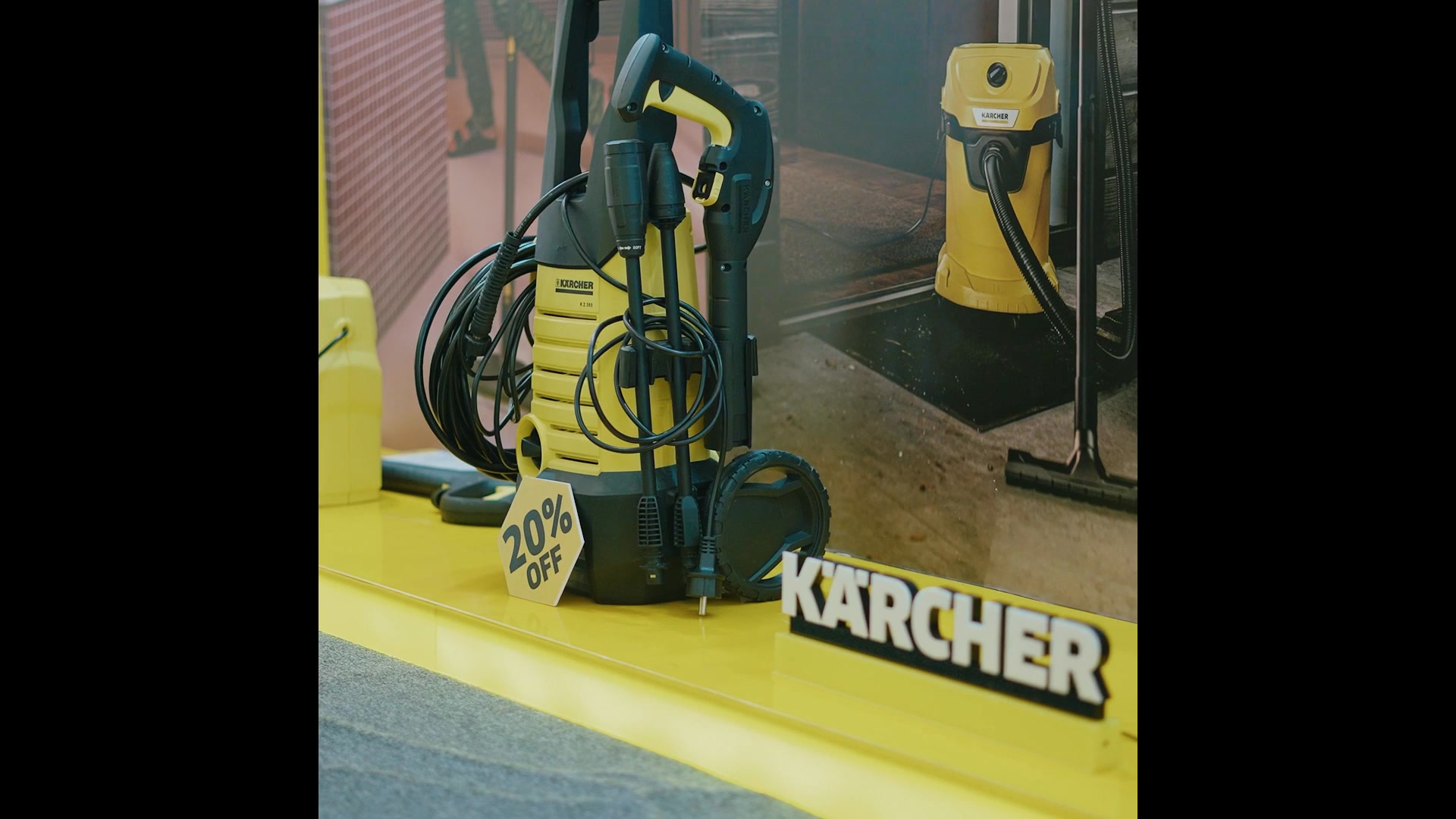 Kärcher Facebook ad: Experinece the Power of Clean at Festival Mall…