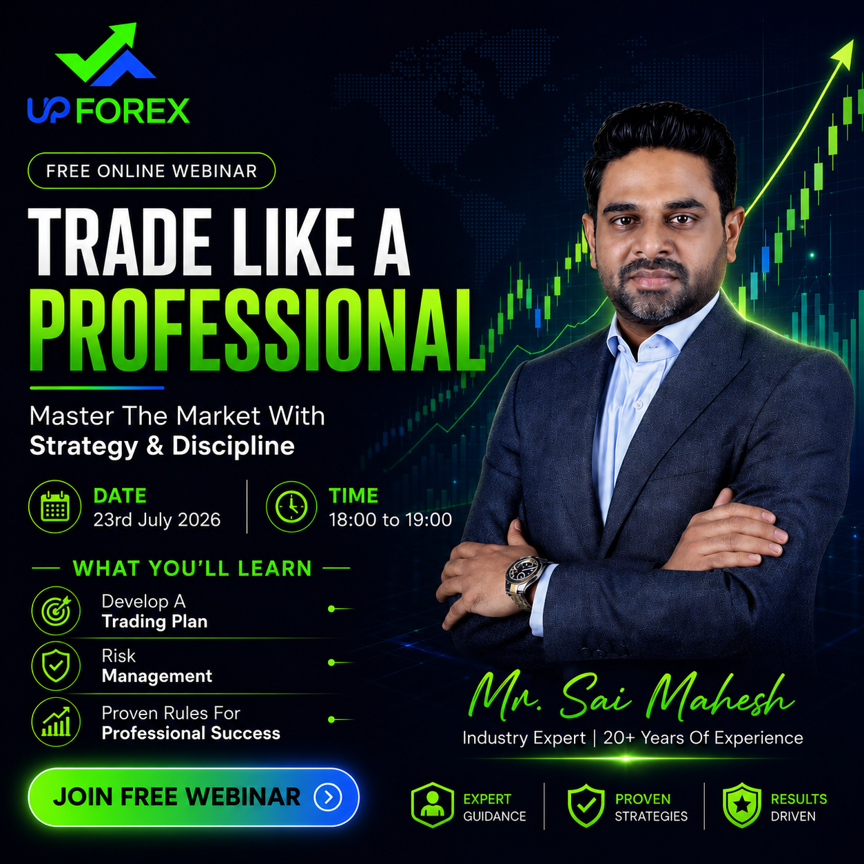 UP Global Markets Facebook ad