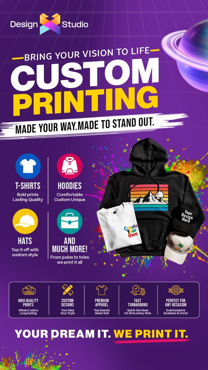 Design X Studio Facebook ad