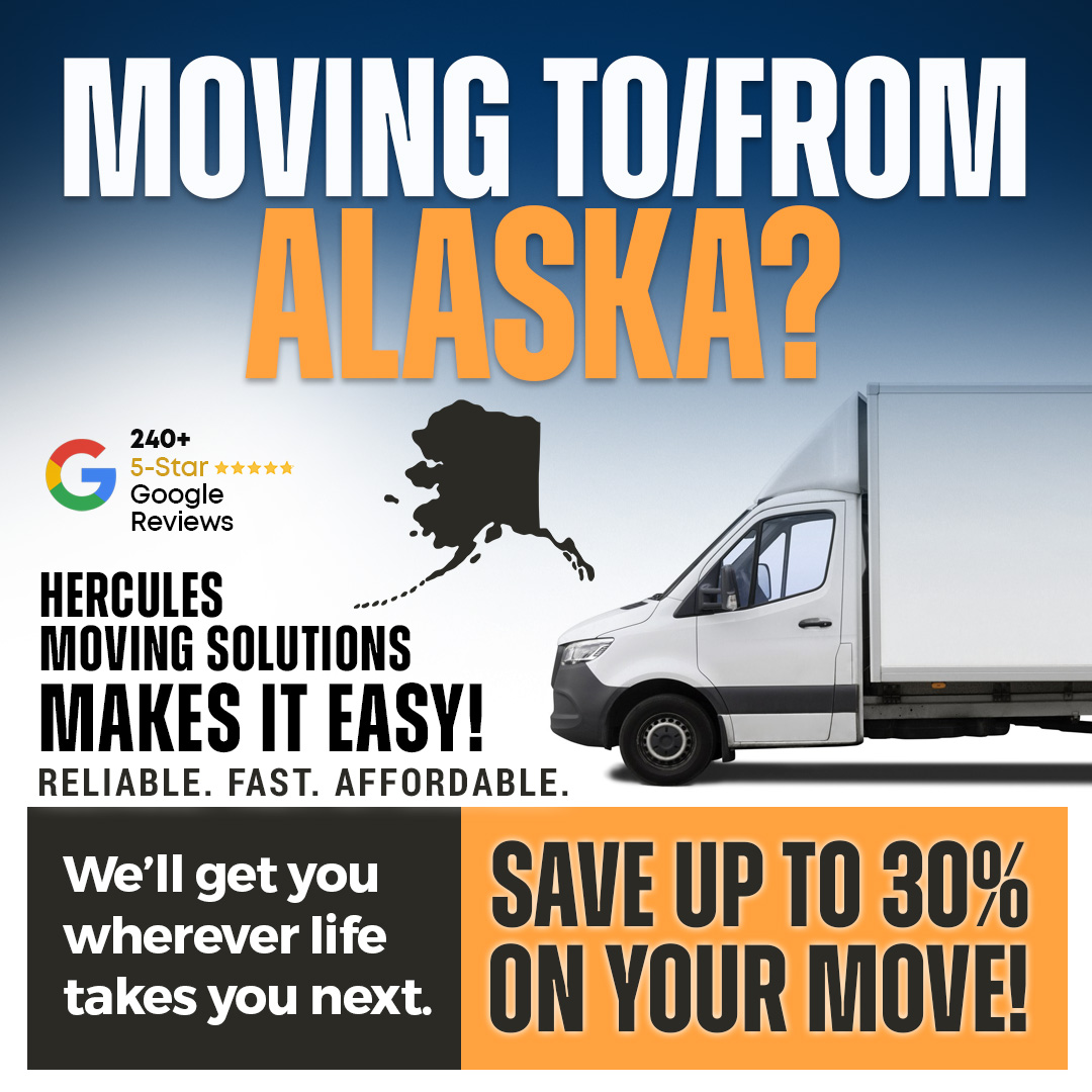 Hercules Moving Solutions Facebook ad: Click Get quote For A Quick Quote