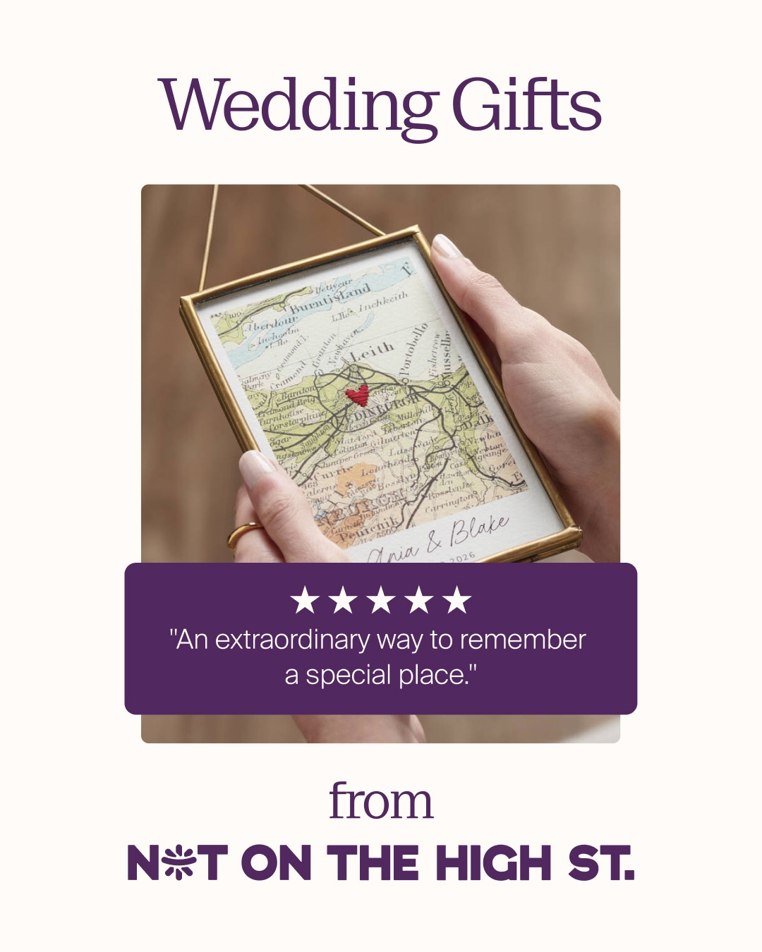 notonthehighstreet Facebook ad