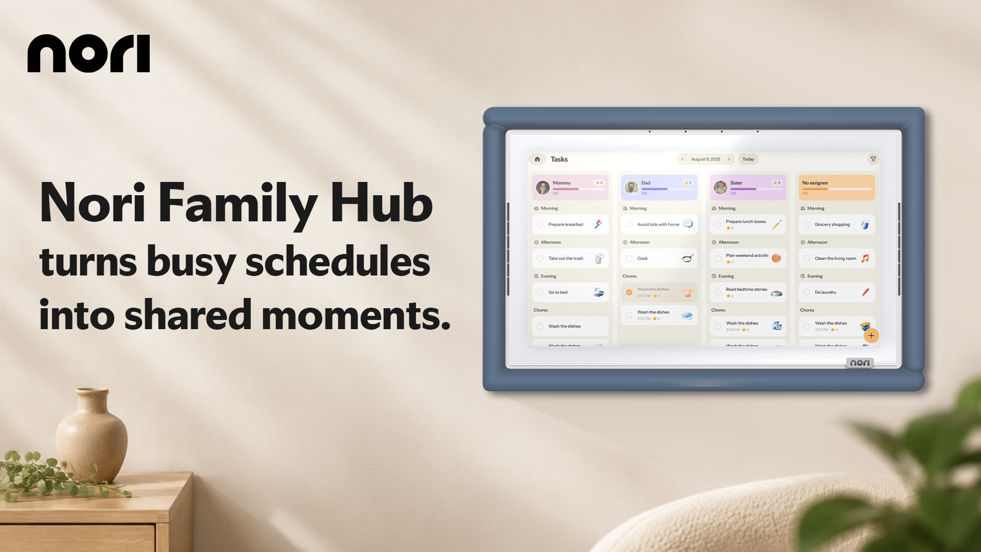Nori Family Hub Facebook ad: Your Family's Day, organized by Nori Family Hub