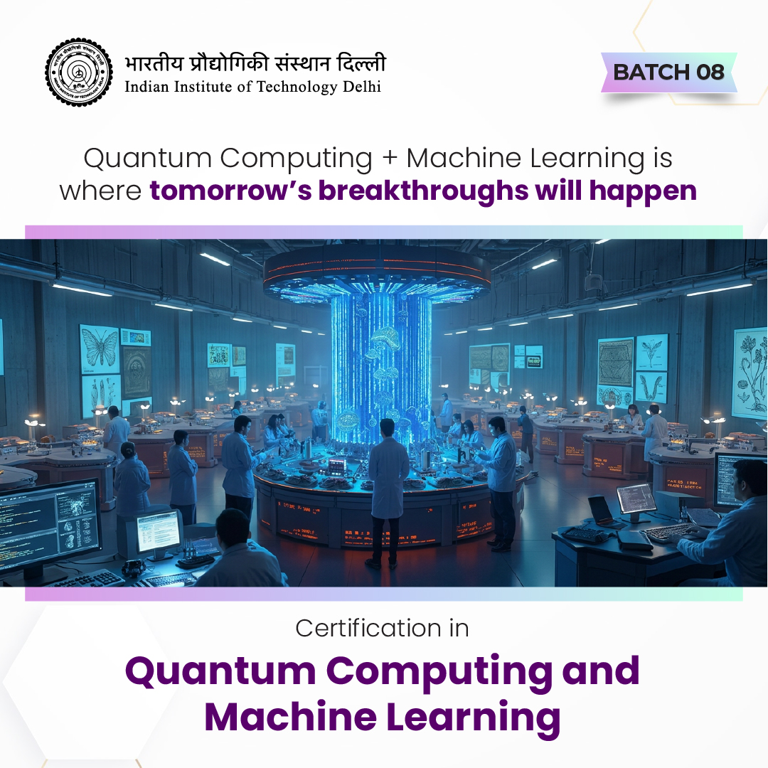 IIT Delhi - Quantum Computing & Machine Learning Programme Facebook ad