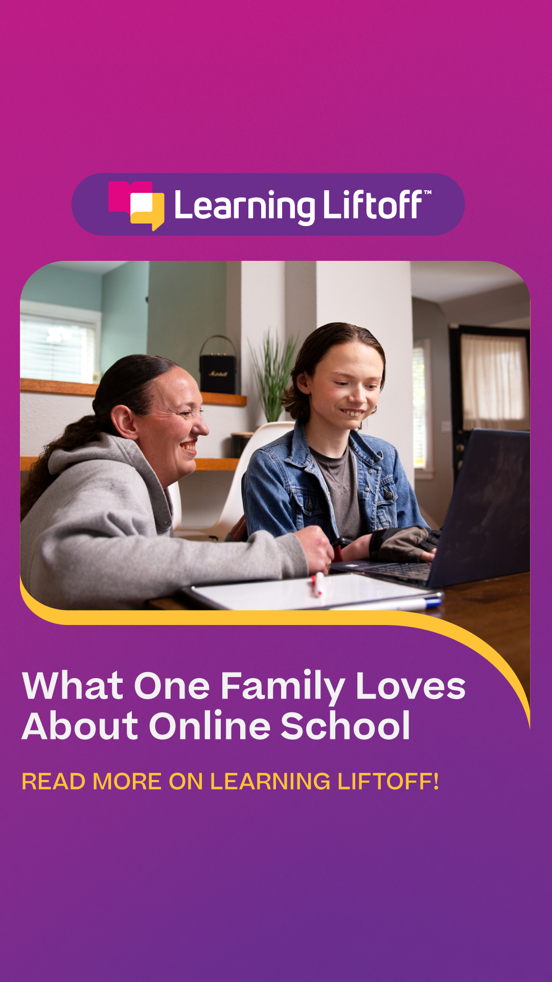 Learning Liftoff Facebook ad