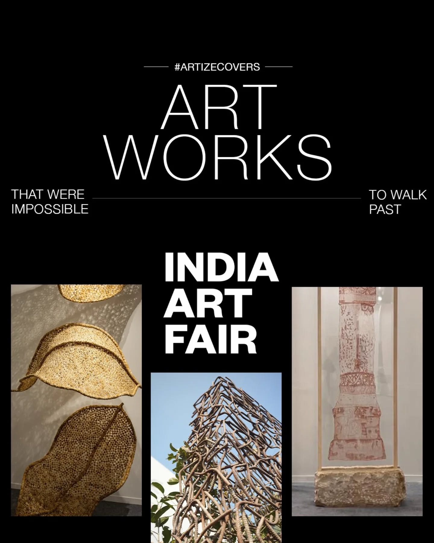 Artize Facebook ad: India Art Fair became a rich dialogue between…