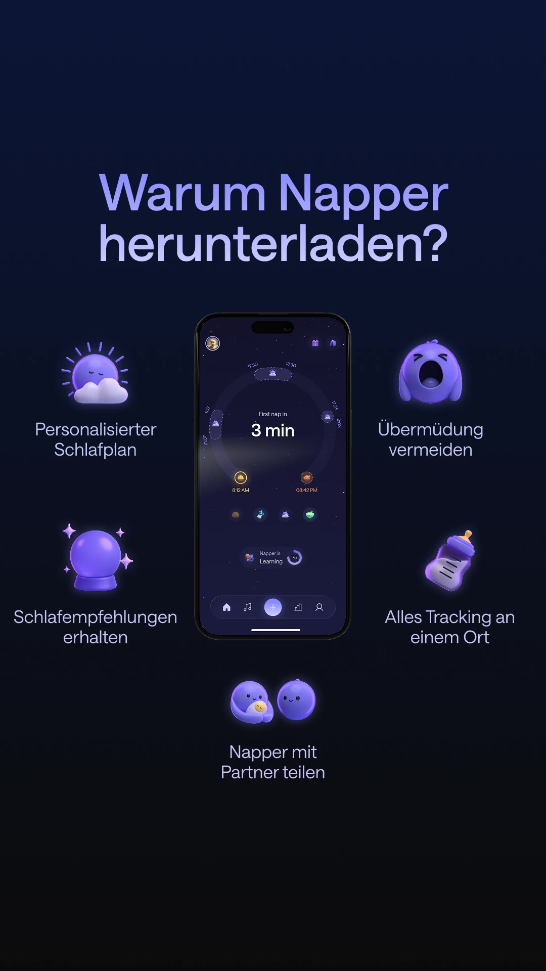 Napper Facebook ad: Starte noch heute mit Napper!