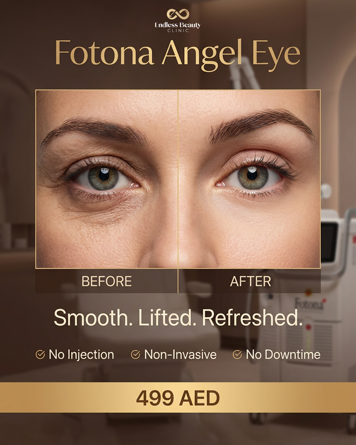 Endless Beauty Clinic Facebook ad