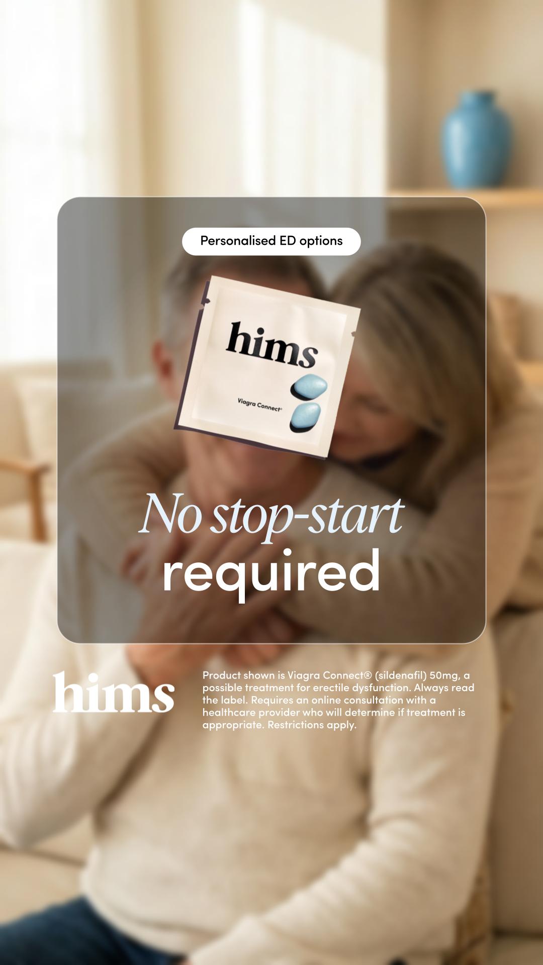 hims Facebook ad