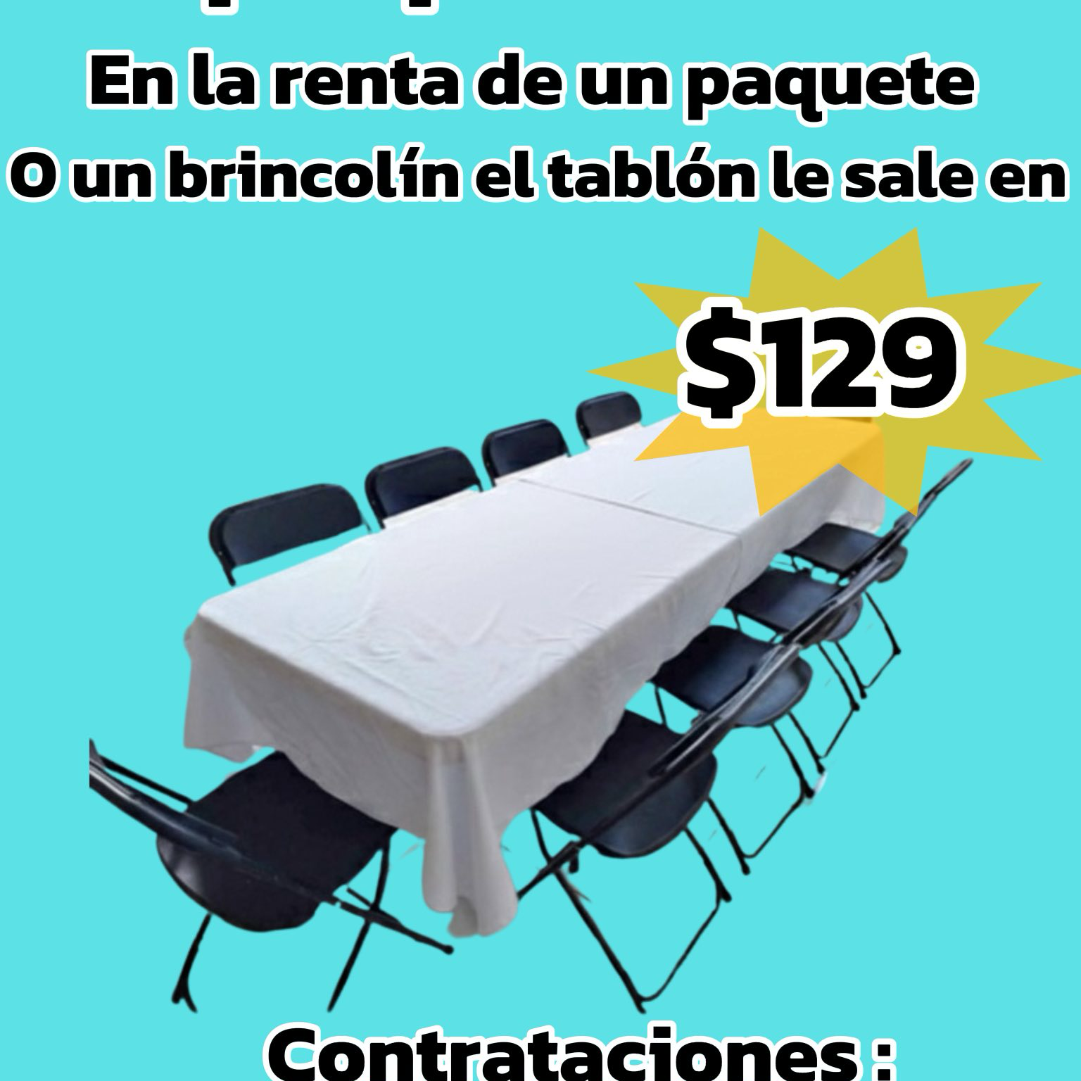 Servifiestas Gaby  Facebook ad