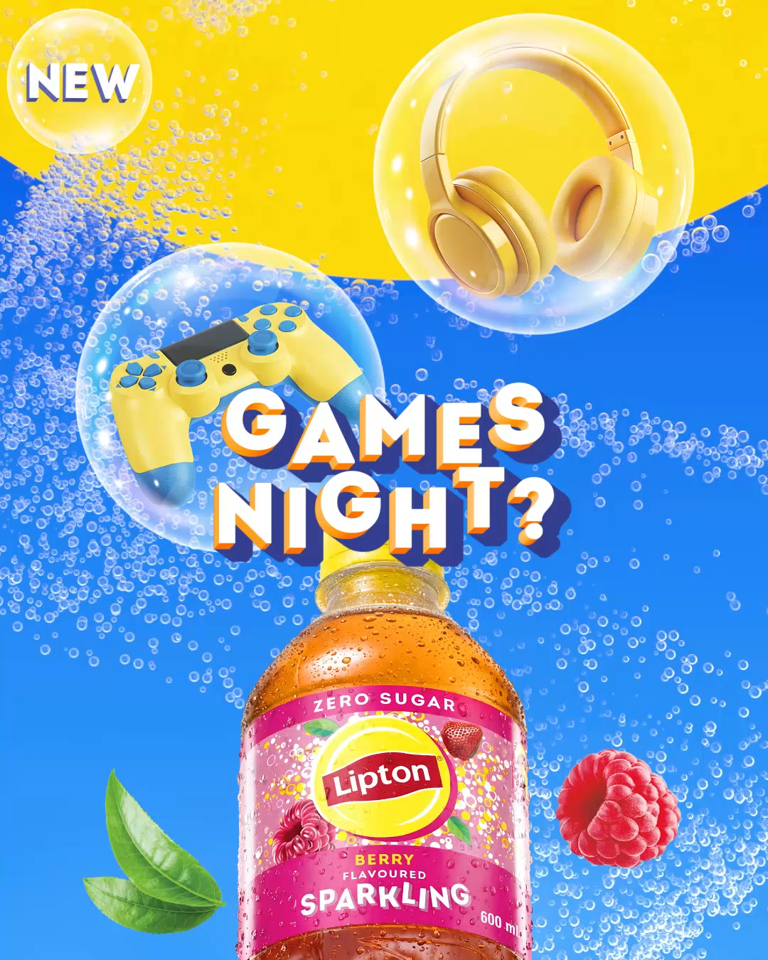 Lipton Ice Tea ANZ Facebook ad: Lipton Sparkling