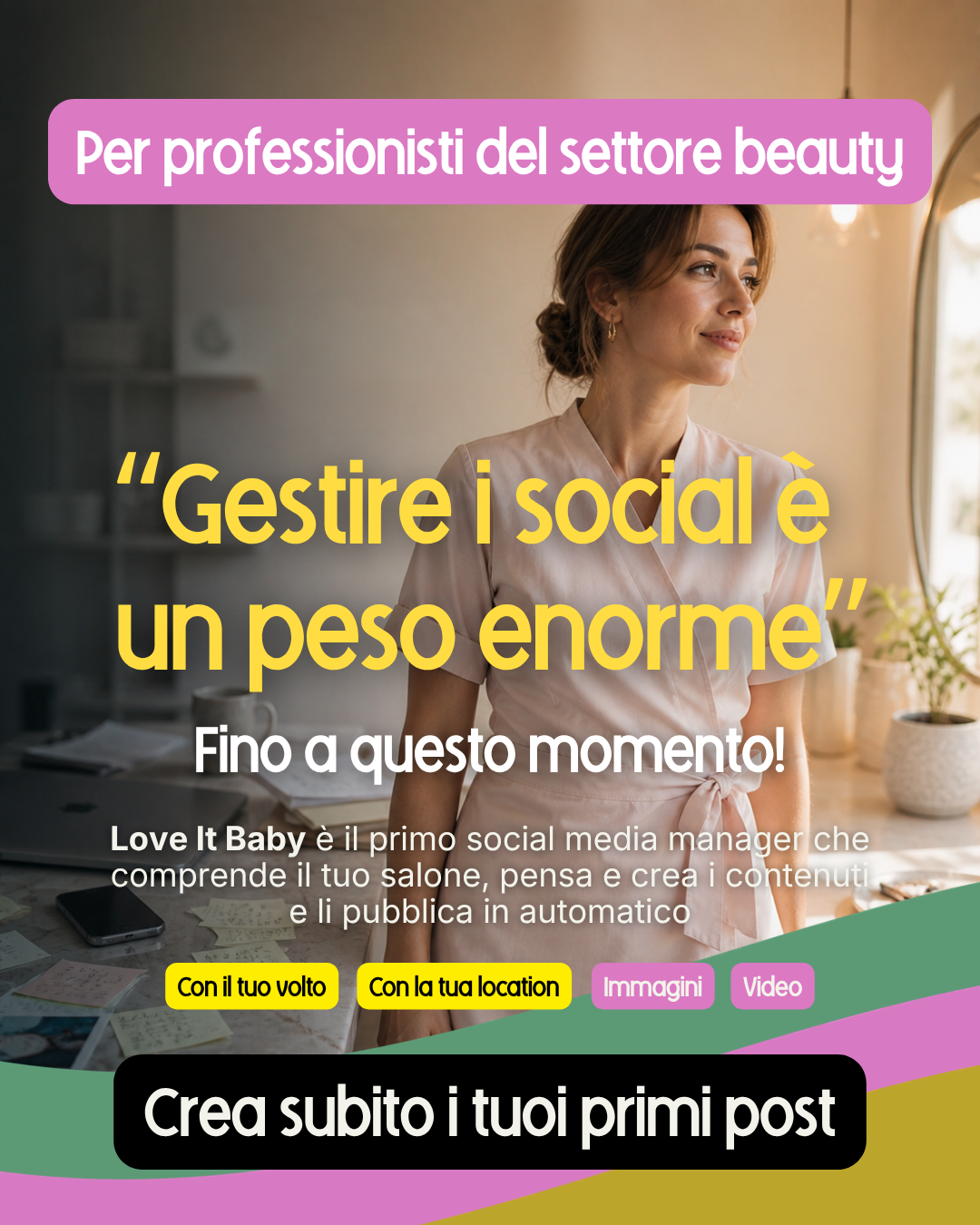 Love It Baby - AI Social Media Manager Facebook ad
