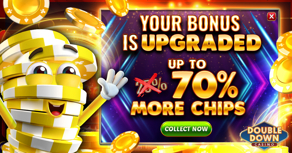 DoubleDown Casino - Free Slots Facebook ad
