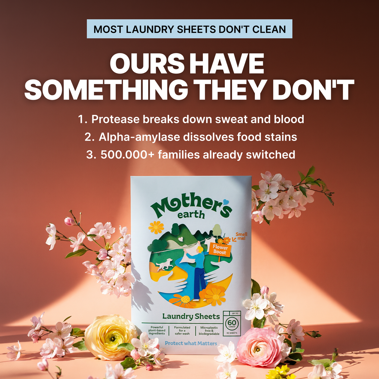 Mothers Earth Facebook ad