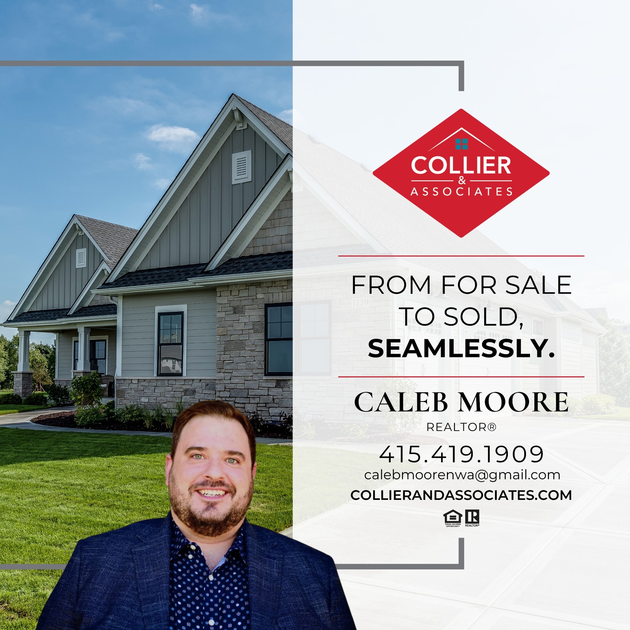 Caleb Moore Realtor Facebook ad