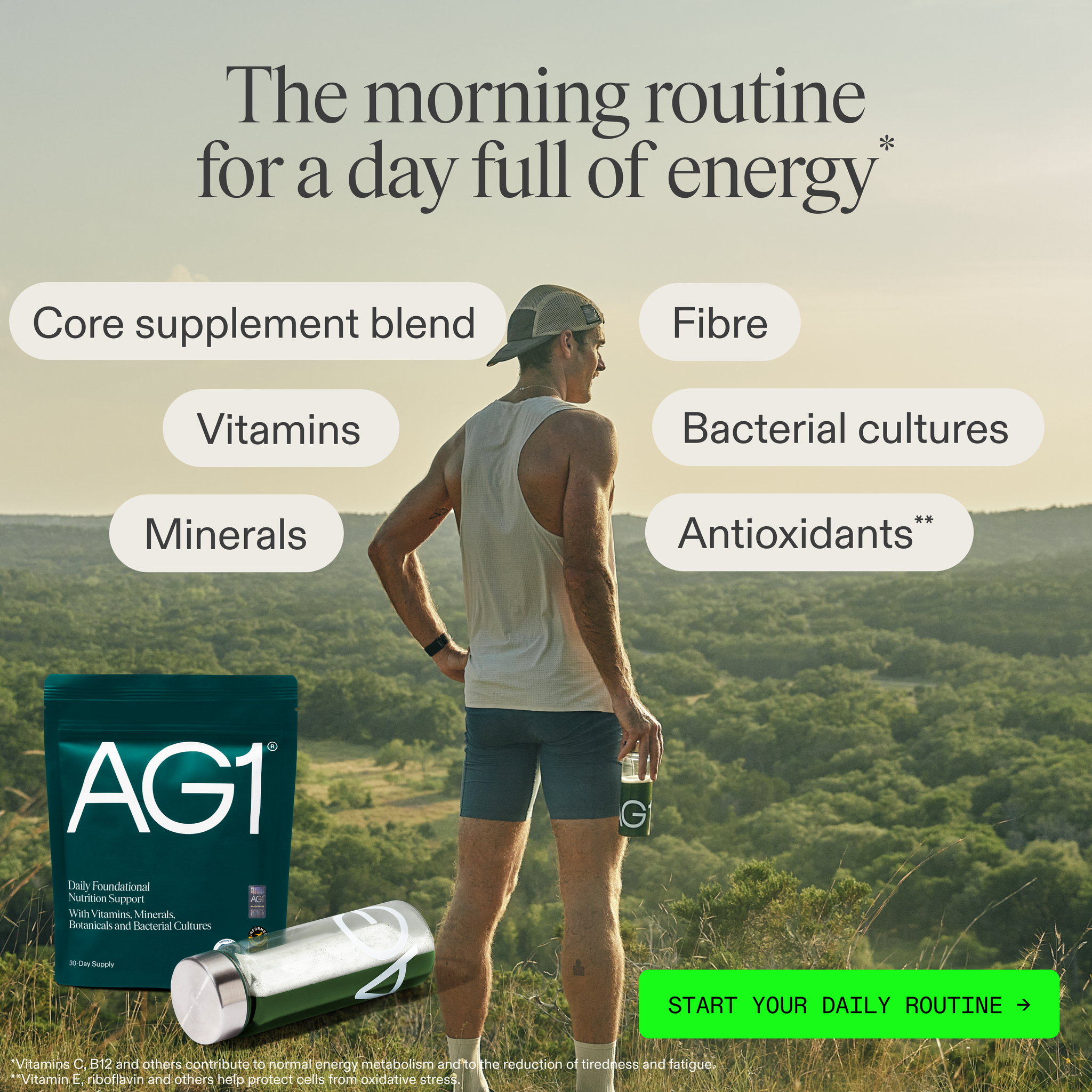 AG1 by Athletic Greens Facebook ad