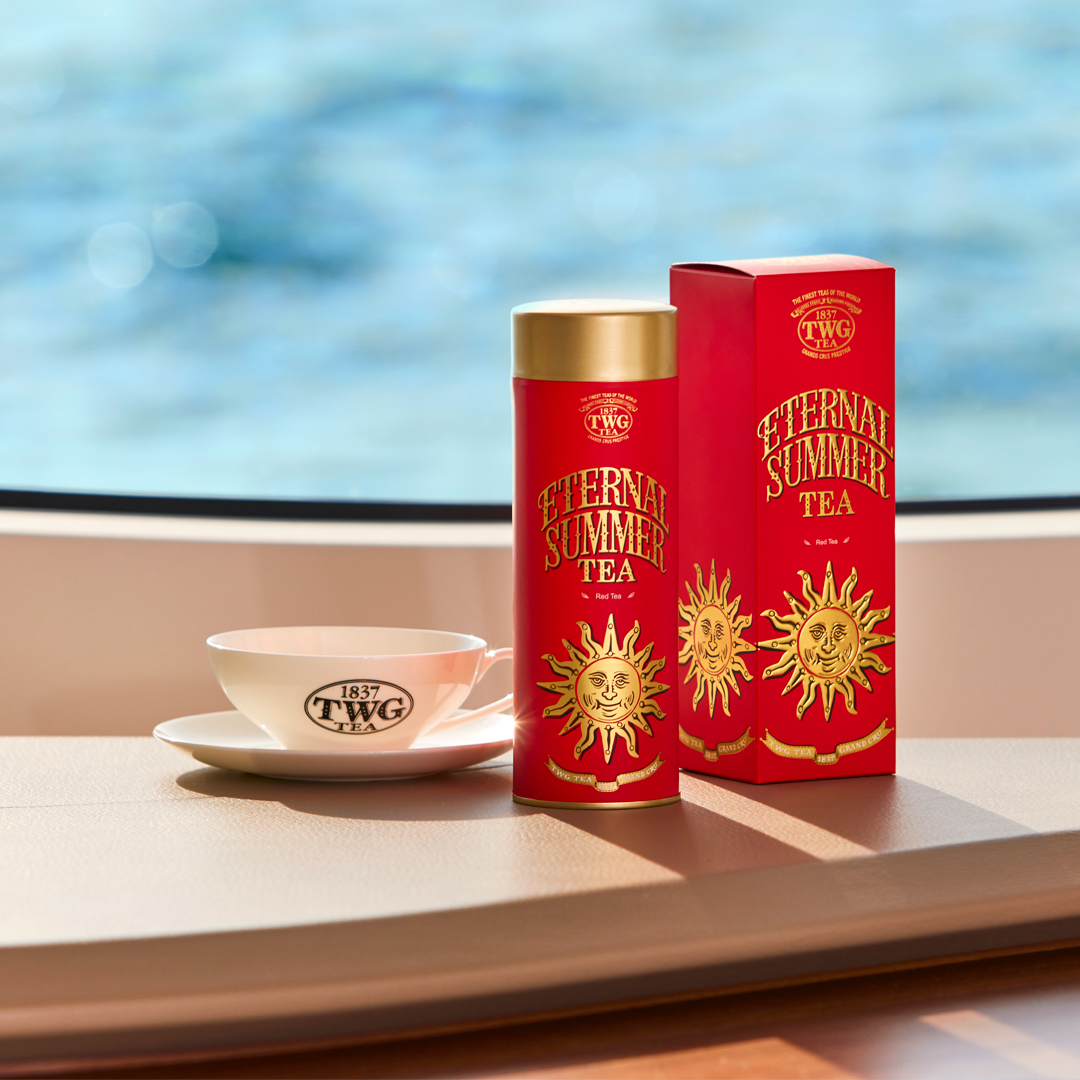 TWG Tea Facebook ad from Jul 8, 2026