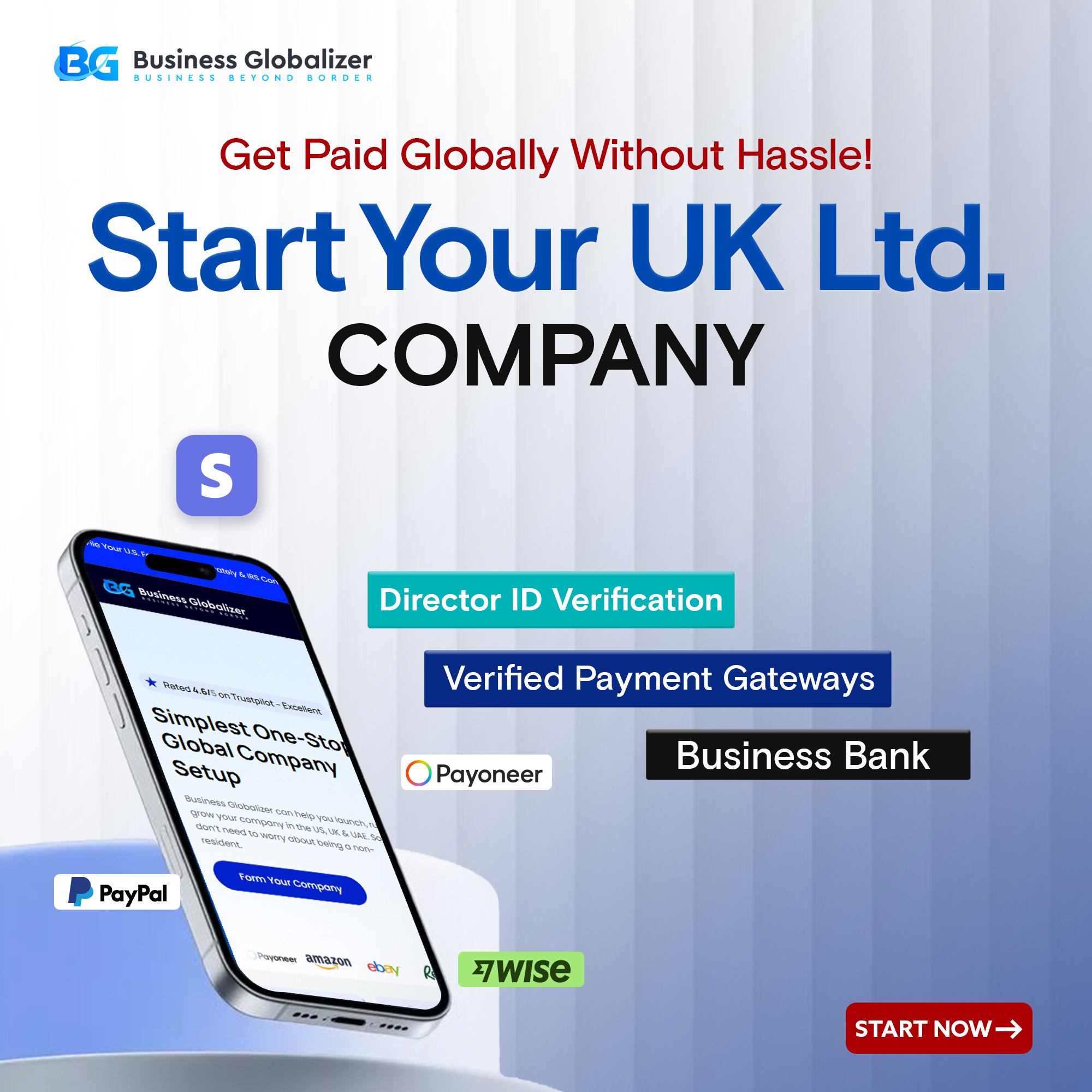 Business Globalizer Facebook ad