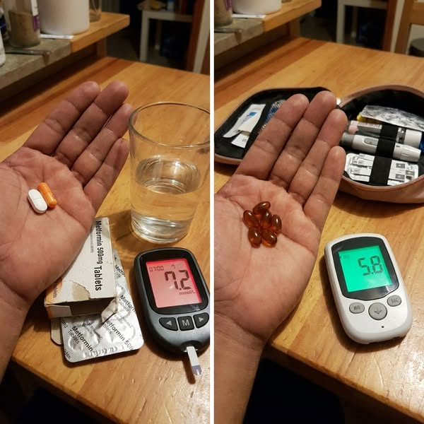 Kirsten Sørensen Facebook ad: Ceylon Cinnamon 7 200 mg motsvarande med MCT-olja