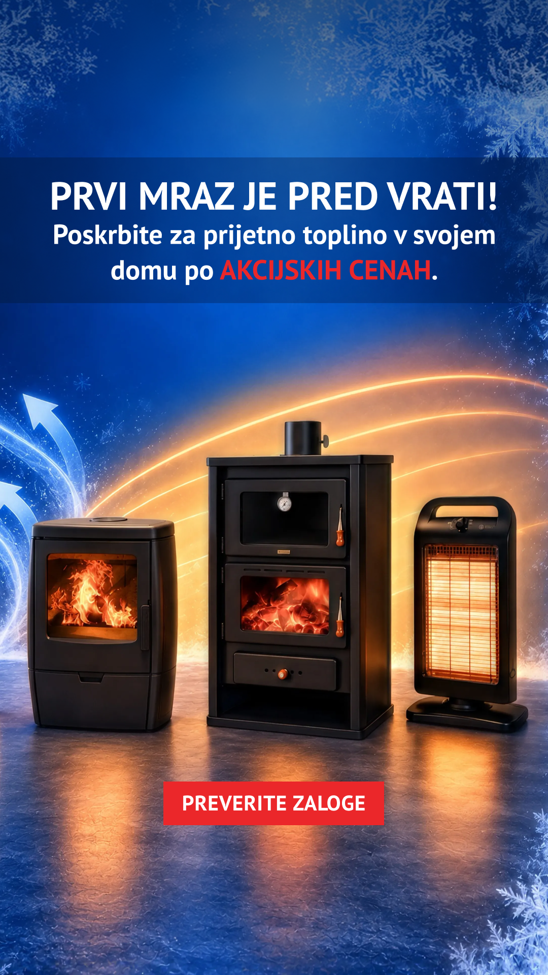 Inpos Facebook ad: Ne čakajte na mraz