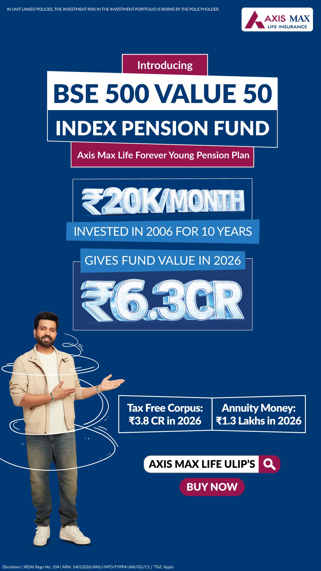 Axis Max Life Insurance Facebook ad