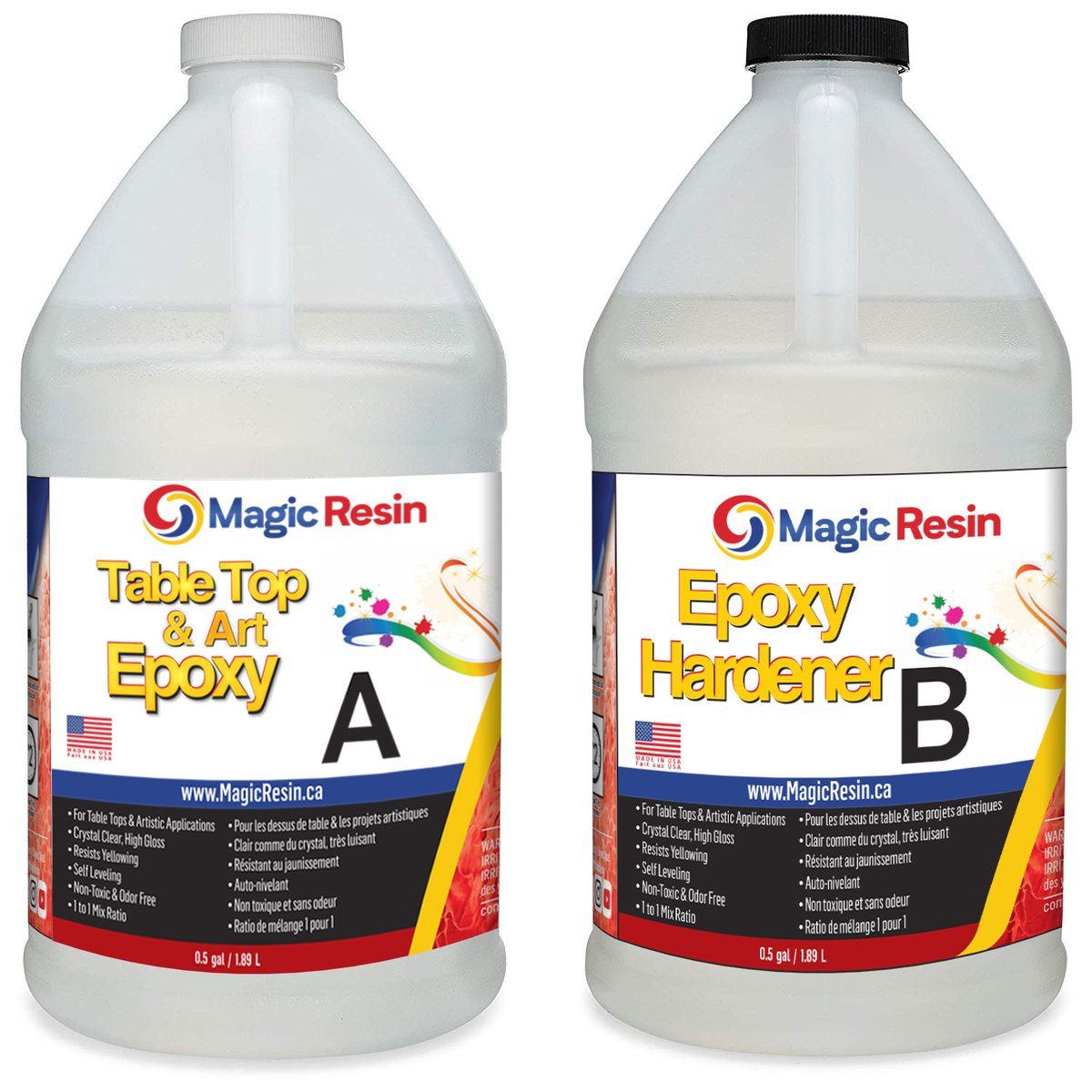 Magic Resin Facebook ad: Premium Quality, Affordable Price