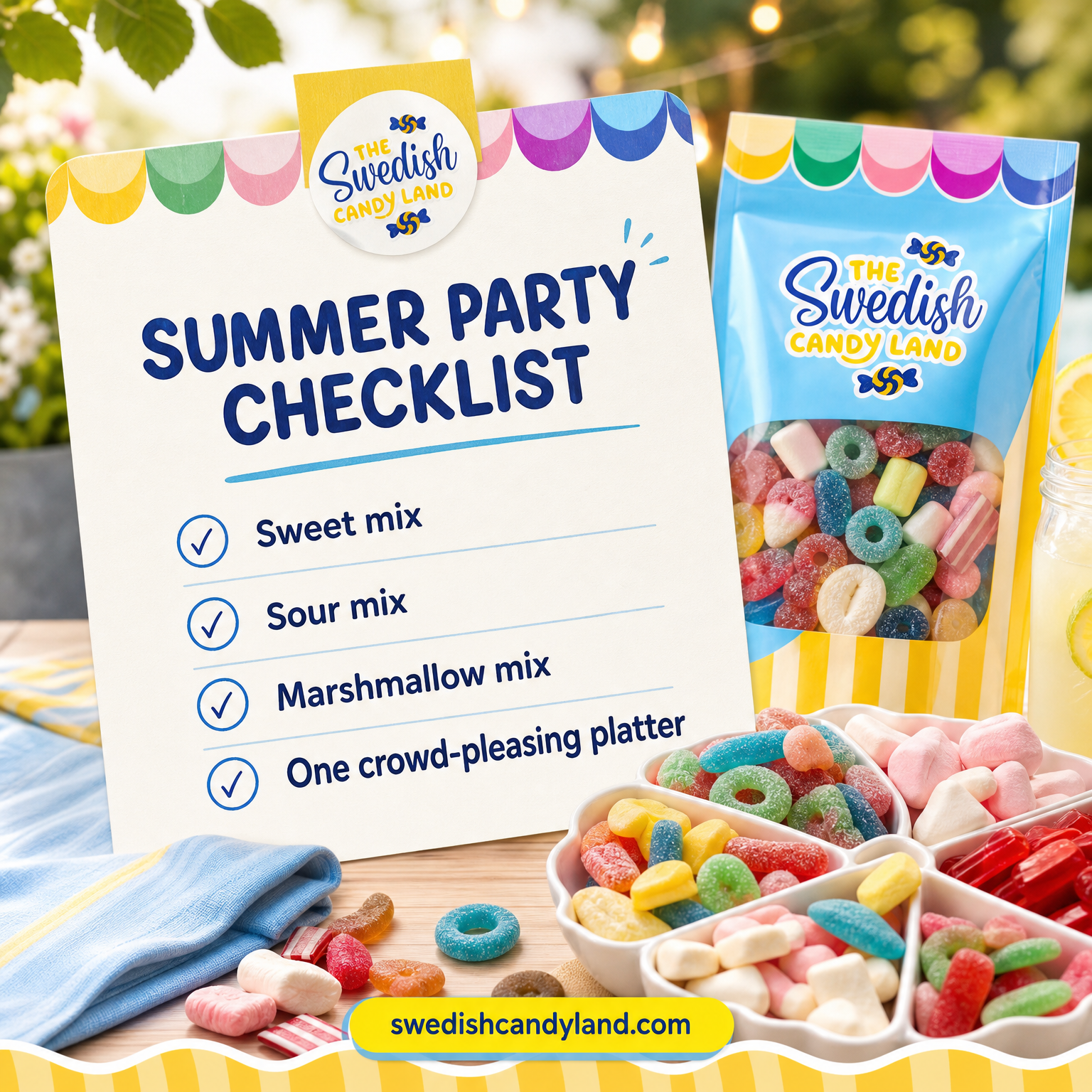 Swedish Candy Land Facebook ad