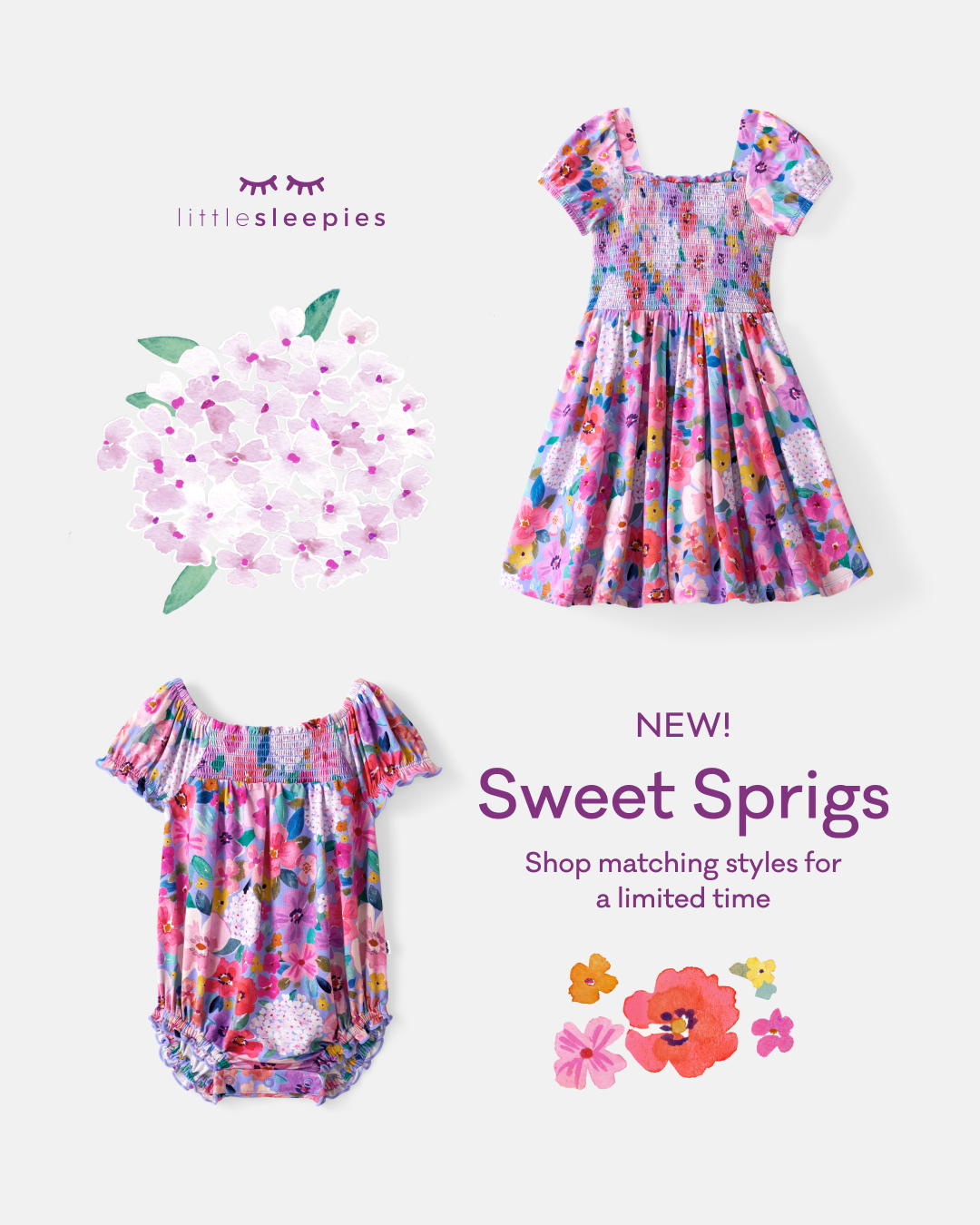 Little Sleepies Facebook ad