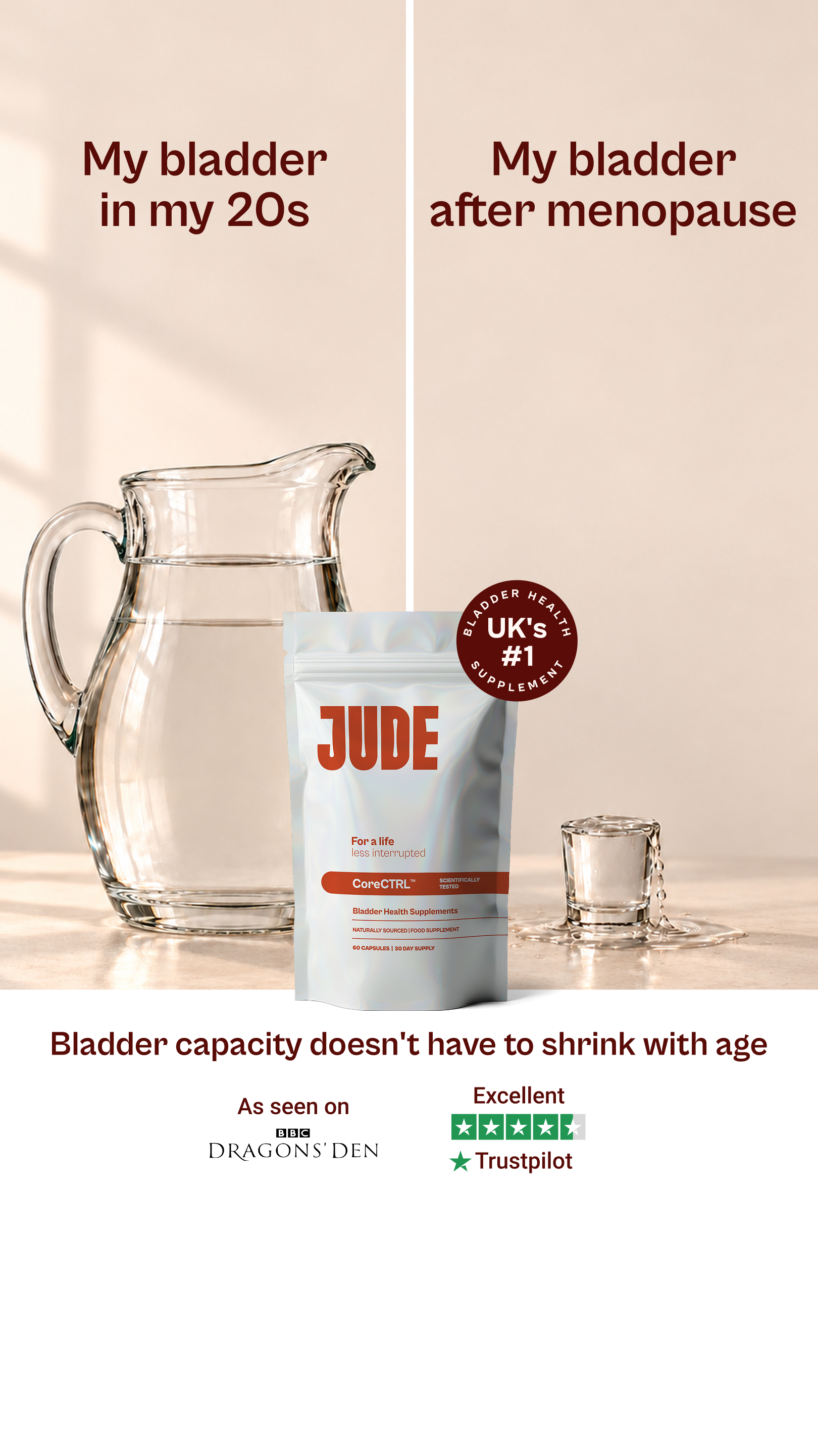 Jude Facebook ad: 20% off for new customers