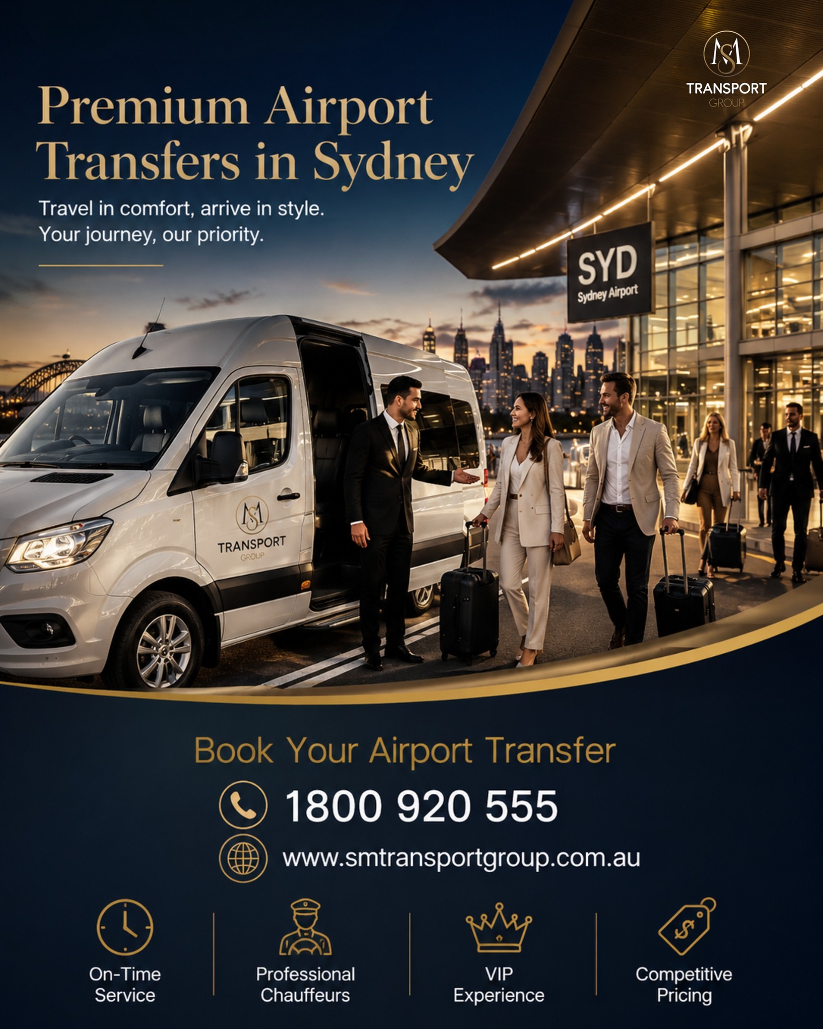 S & M Transport Group - Private Shuttle Bus Liverpool Facebook ad