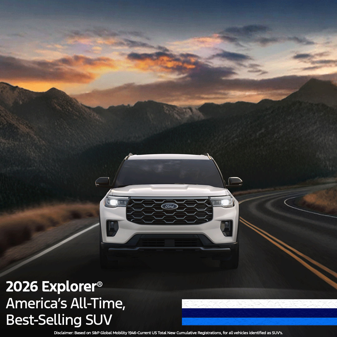 Local Ford Dealer Facebook ad: Drive home a legendary Ford SUV!