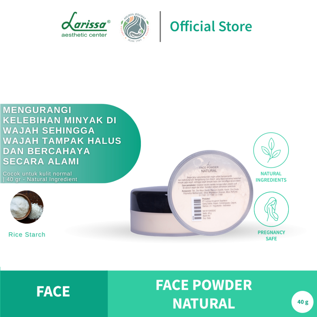Larissa Aesthetic Center Online Store Facebook ad from Mar 8, 2026