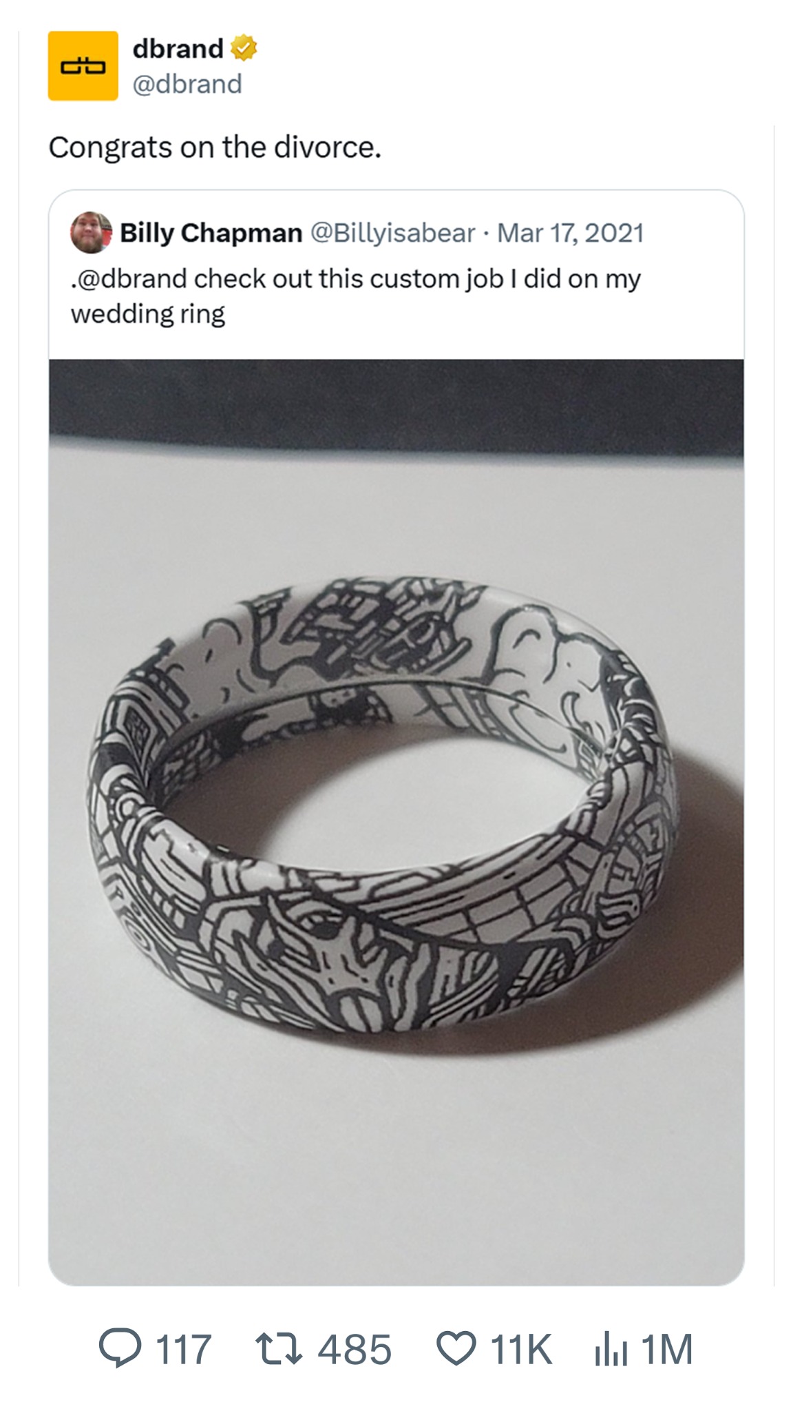 dbrand Facebook ad