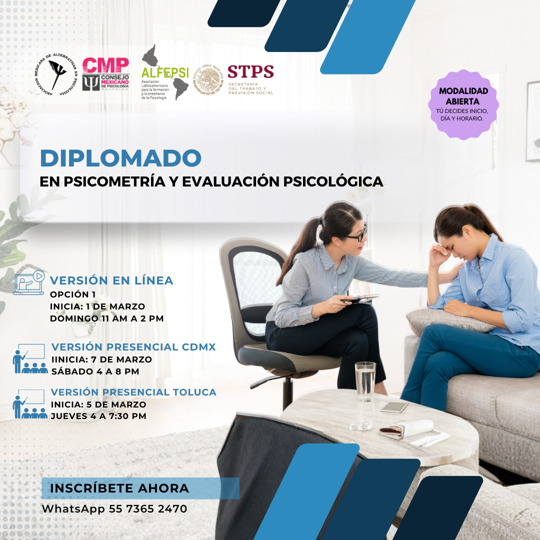 AMAPSI. Asociación Mexicana de Alternativas en Psicología Facebook ad