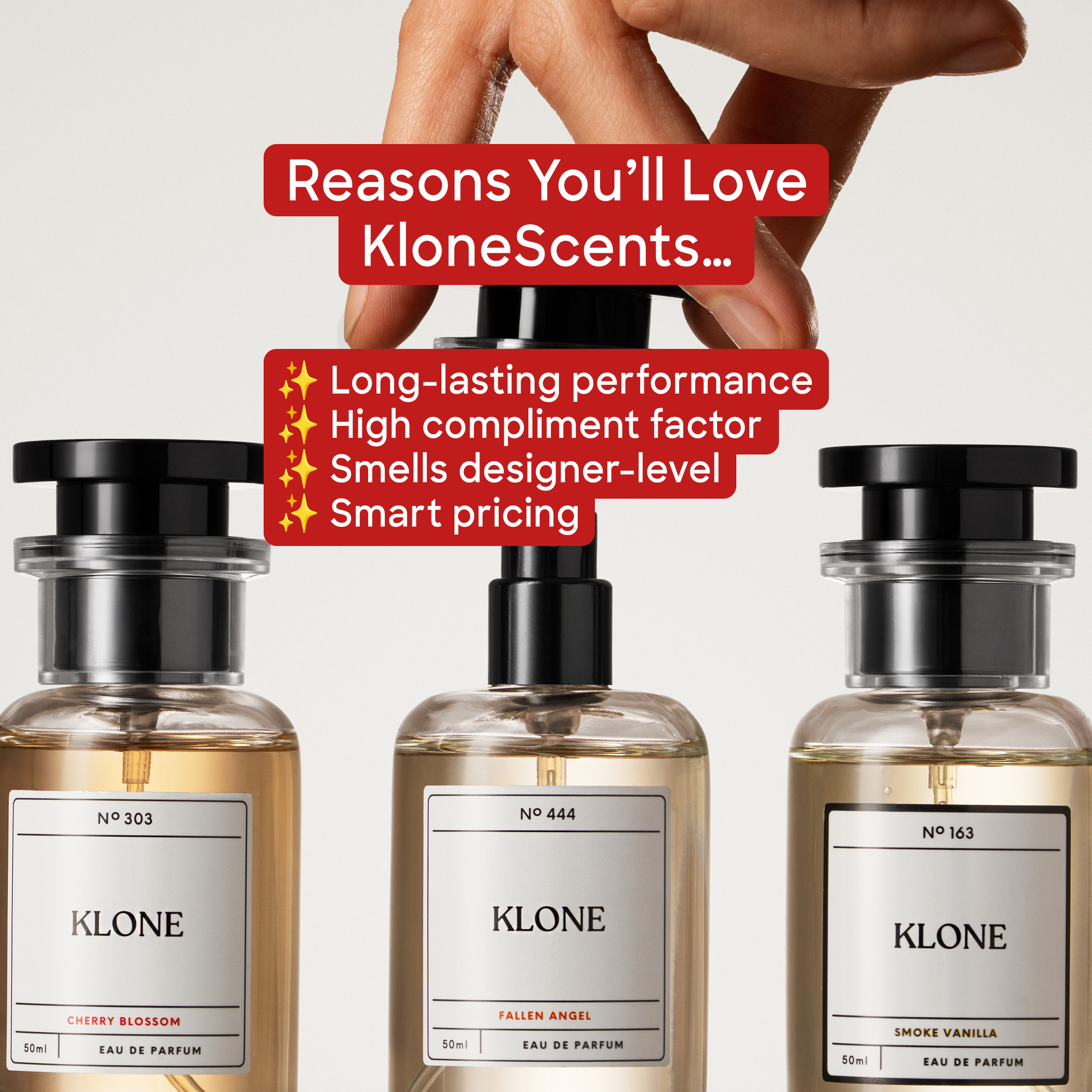 Klone Scents Facebook ad