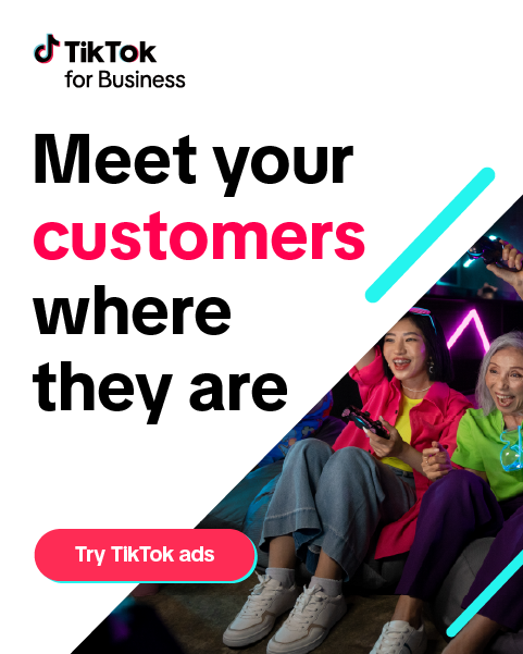TikTok For Business Facebook ad