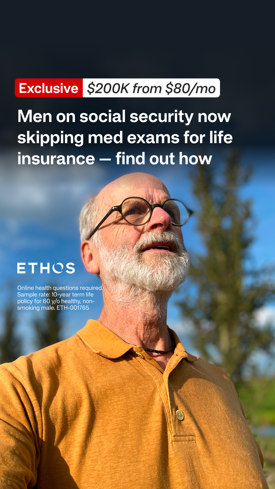 Ethos Facebook ad