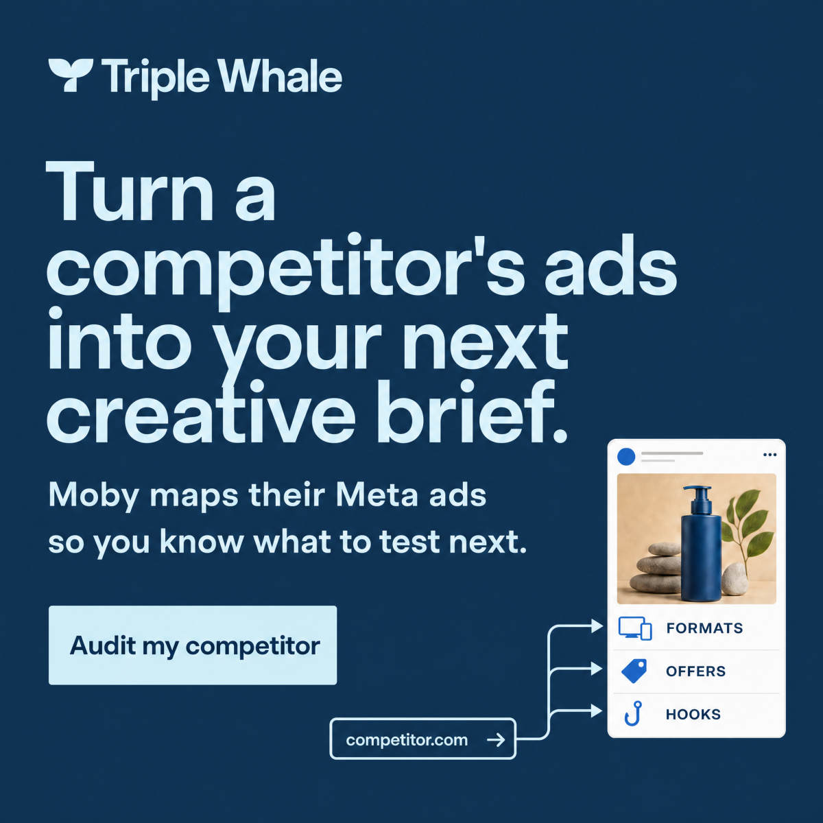 Triple Whale Facebook ad
