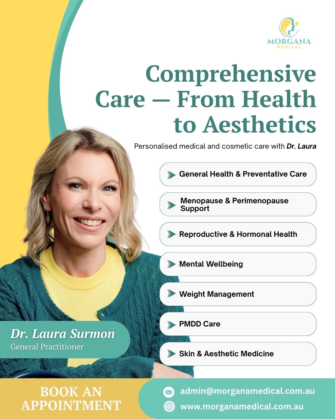 Dr Laura GP Facebook ad