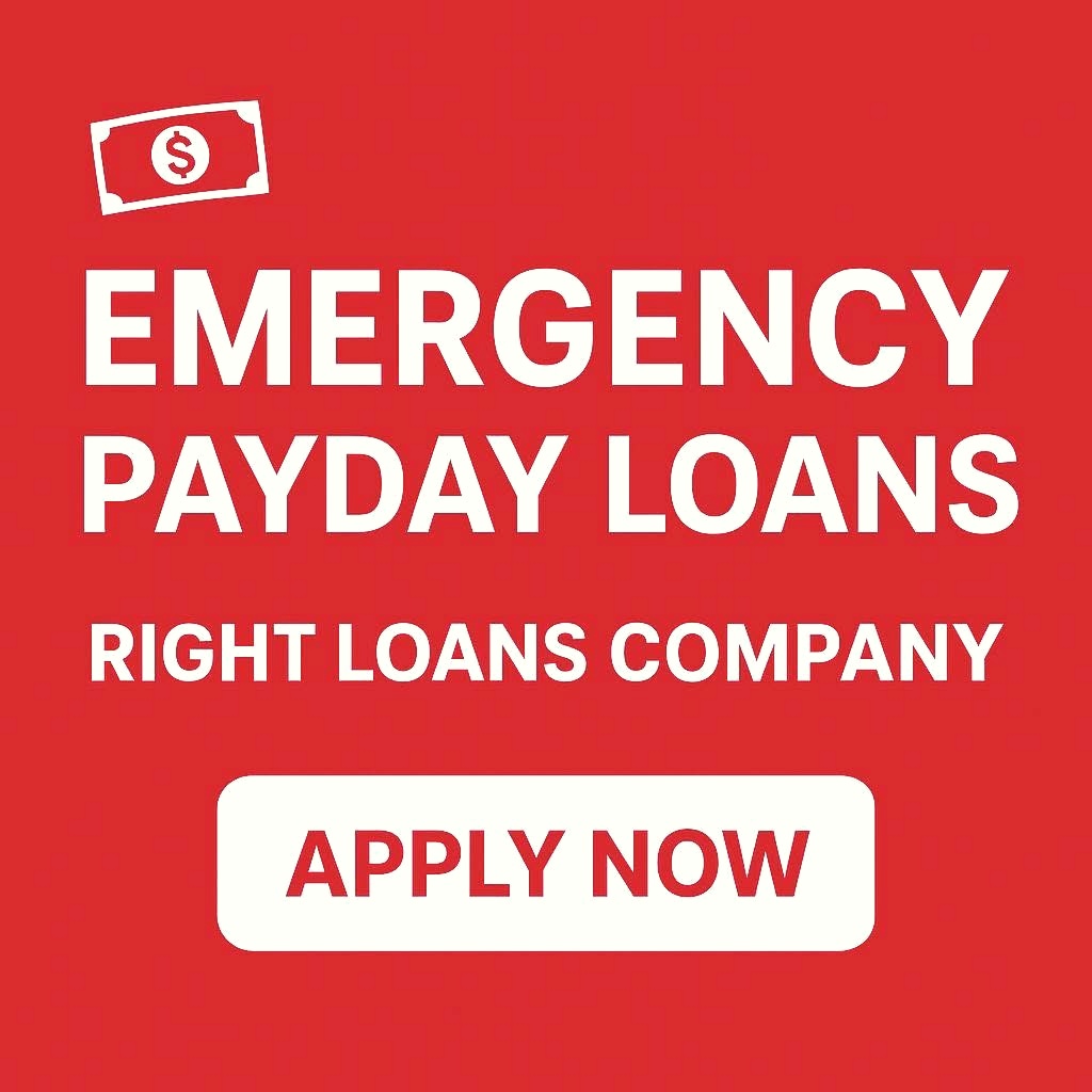 Emergency payday loans Facebook ad: Chat in Messenger