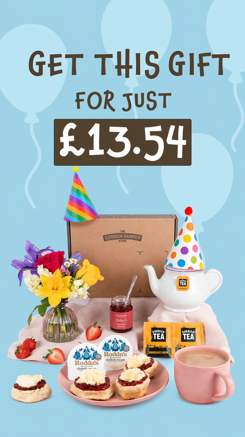 The Cornish Hamper Store Facebook ad