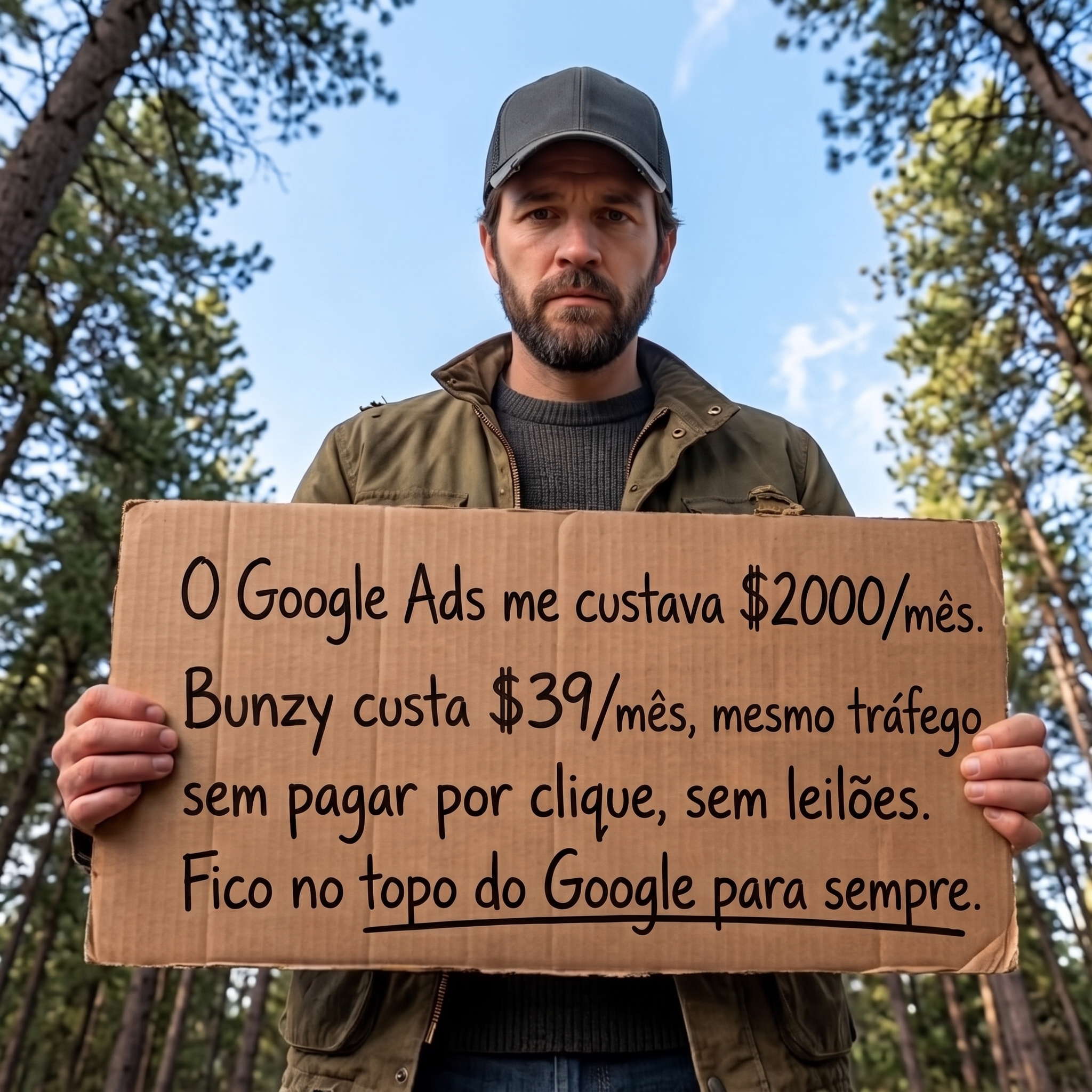 Bunzy Facebook ad