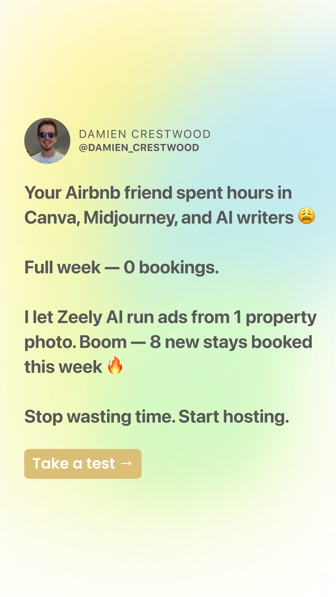 Zeely Facebook ad