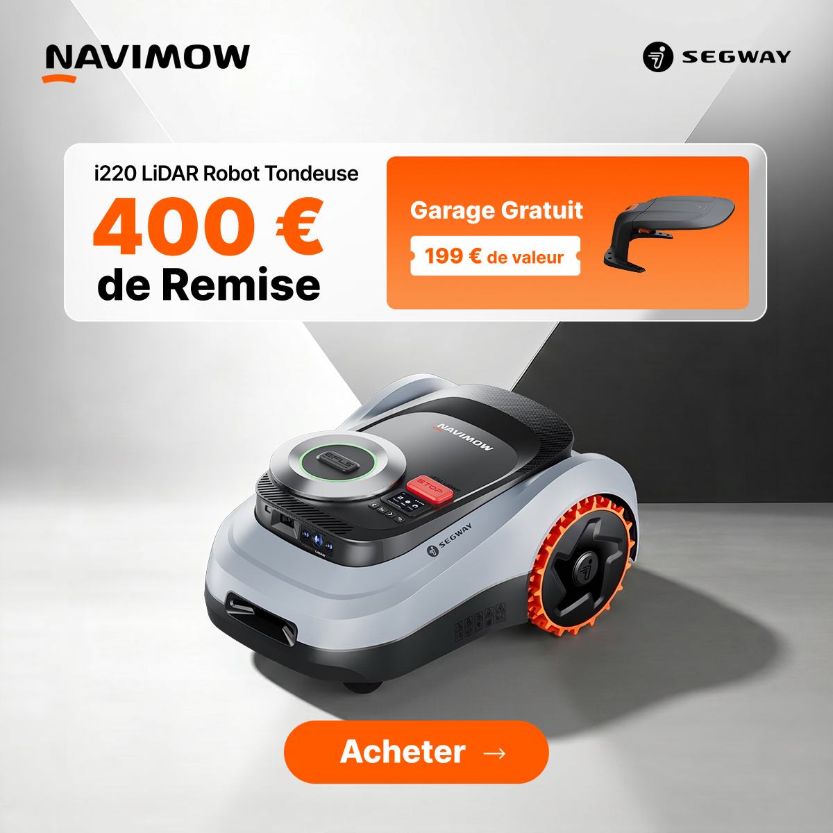 Segway Navimow FR Facebook ad