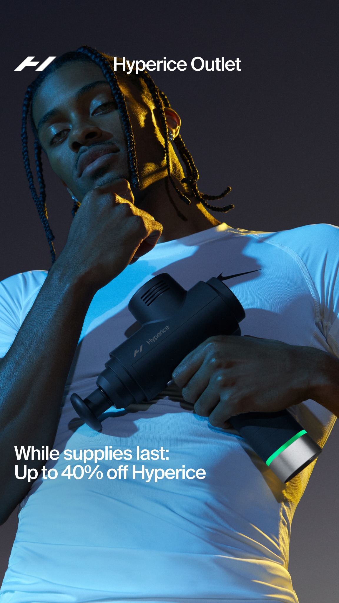 Hyperice Facebook ad