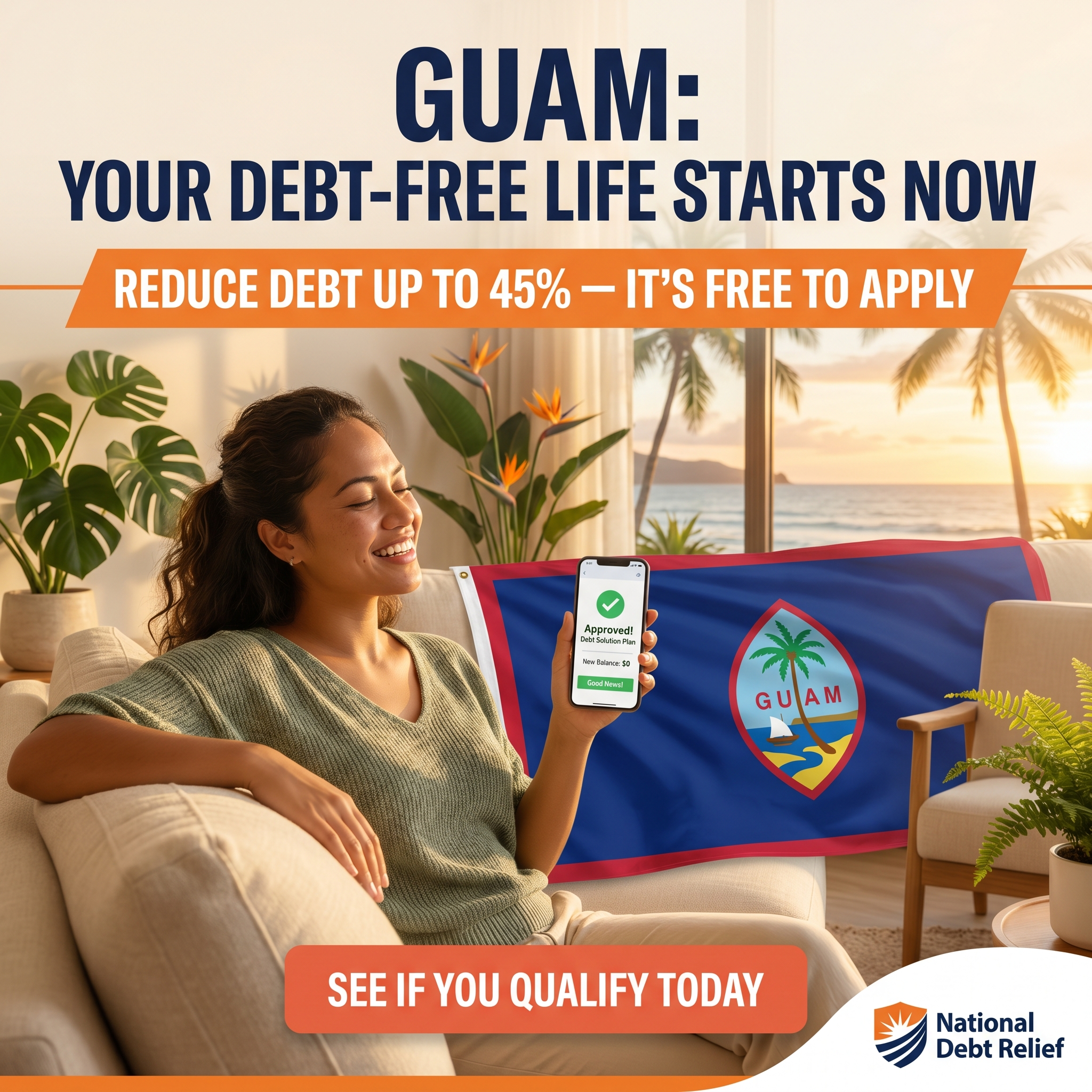 Debt Free Life Facebook ad