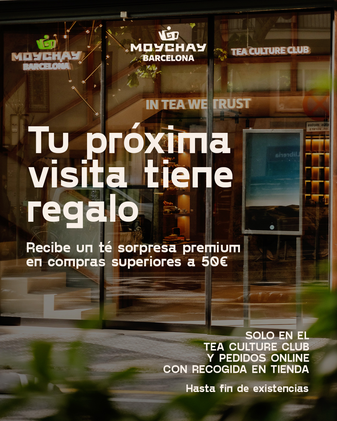 Moychay Barcelona Club de Té Facebook ad