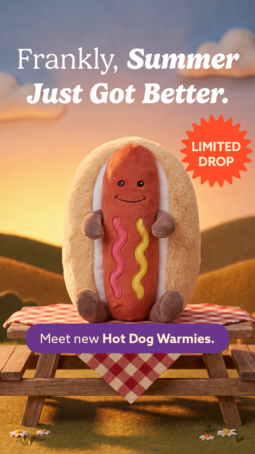 Warmies USA Facebook ad
