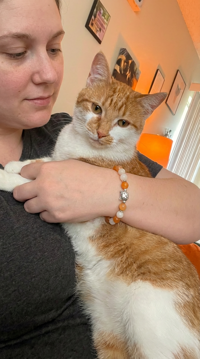 Paw Promise Facebook ad: Cat Lover Bracelets