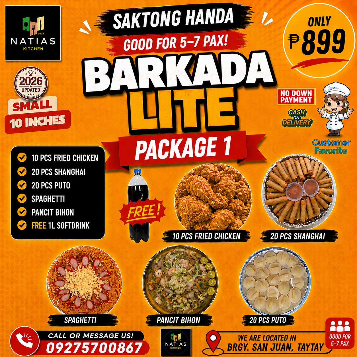 Natias Kitchen Food Bundle Bilao Facebook ad: BIGLAANG HANDAAN? SAGOT NAMIN YAN!